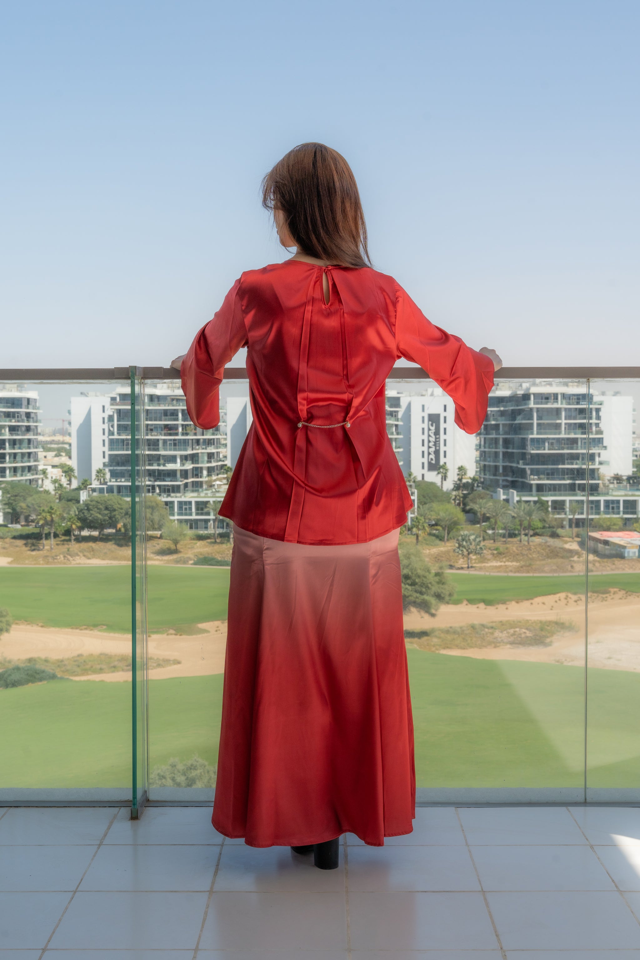 Flow Like Her  - Top & Skirt Set